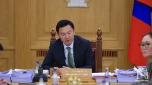 ЕРӨНХИЙ САЙД Н.УЧРАЛ ИМПОРТЛОГЧИДТОЙ УУЛЗАЖ ШАТАХУУН ТАСЛАХГҮЙ ТҮГЭЭХ ҮҮРЭГ ЧИГЛЭЛ ӨГЛӨӨ