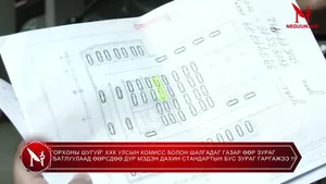 “ОРХОНЫ ШУГУЙ” ХХК УЛСЫН КОМИСС БОЛОН ШАЛГАДАГ ГАЗАР ӨӨР ЗУРАГ БАТЛУУЛААД ӨӨРСДӨӨ ДУР МЭДЭН ДАХИН СТАНДАРТЫН БУС ЗУРАГ ГАРГАЖЭЭ !!!