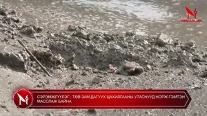 СЭРЭМЖЛҮҮЛЭГ : ТӨВ ЗАМ ДАГУУХ ЦАХИЛГААНЫ УТАСНУУД НОРЖ ГЭМТЭН МАССЛАЖ БАЙНА