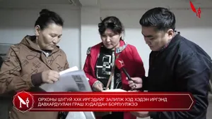 ОРХОНЫ ШУГУЙ ХХК ИРГЭДИЙГ ЗАЛИЛЖ ХЭД ХЭДЭН ИРГЭНД ДАВХАРДУУЛАН ГРАШ ХУДАЛДАН БОРЛУУЛЖЭЭ
