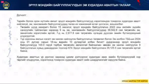 ЭМИЙН ҮНИЙН ӨСӨЛТИЙН ШАЛТГААН, НӨХЦӨЛИЙГ ХЯНАН ШАЛГАХ ТҮР ХОРООНЫ НОТЛОХ БАРИМТЫГ ШИНЖЛЭН СУДЛАХ НЭЭЛТТЭЙ СОНСГОЛ 2024.04.16