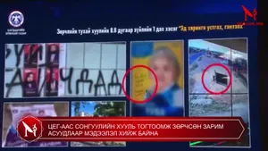 ЦЕГ-ААС СОНГУУЛИЙН ХУУЛЬ ТОГТООМЖ ЗӨРЧСӨН ЗАРИМ АСУУДЛААР МЭДЭЭЛЭЛ ХИЙЖ БАЙНА