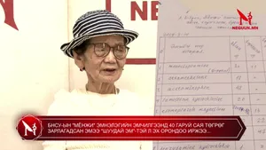 БНСУ-ЫН "МЁНЖИ" ЭМНЭЛГИЙН ЭМЧИЛГЭЭНД 40 ГАРУЙ САЯ ТӨГРӨГ  ЗАРЛАГАДСАН ЭМЭЭ "ШУУДАЙ ЭМ"-ТЭЙ Л ЭХ ОРОНДОО ИРЖЭЭ...