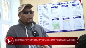 ХӨСҮТ ЭЛЭГНИЙ ВИРУСТЭЙ ИРГЭДИЙНХЭЭ ЭМИЙГ ХУЛГАЙЛЖ БАЙНА ГЭВ