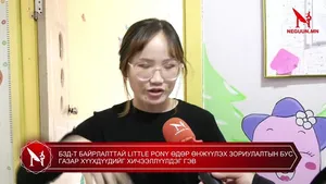 БЗД-Т БАЙРЛАЛТТАЙ LITTLE PONY ӨДӨР ӨНЖҮҮЛЭХ ЗОРИУЛАЛТЫН БУС ГАЗАР ХҮҮХДҮҮДИЙГ ХИЧЭЭЛЛҮҮЛДЭГ ГЭВ