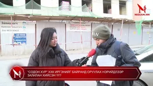 “СОДОН ХУР” ХХК ИРГЭНИЙГ БАЙРАНД ОРУУЛАХ НЭРИЙДЛЭЭР ЗАЛИЛАН ХИЙСЭН ҮҮ?