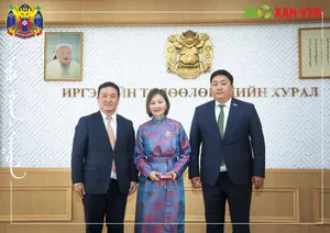 ТӨРИЙН ДЭЭД ОДОН МЕДАЛЬ ГАРДУУЛЛАА