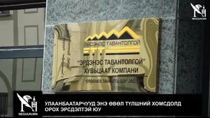 УЛААНБААТАРЧУУД ЭНЭ ӨВӨЛ ТҮЛШНИЙ ХОМСДОЛД ОРОХ ЭРСДЭЛТЭЙ ЮУ
